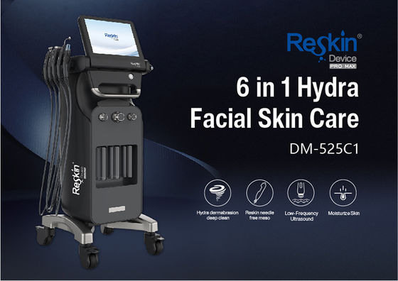 خرید Popular Hydra Facial Machine For Beauty Salon Spa With Advanced Technology And 6 Functions RF Ultrasonic Facial Care تولید آنلاین